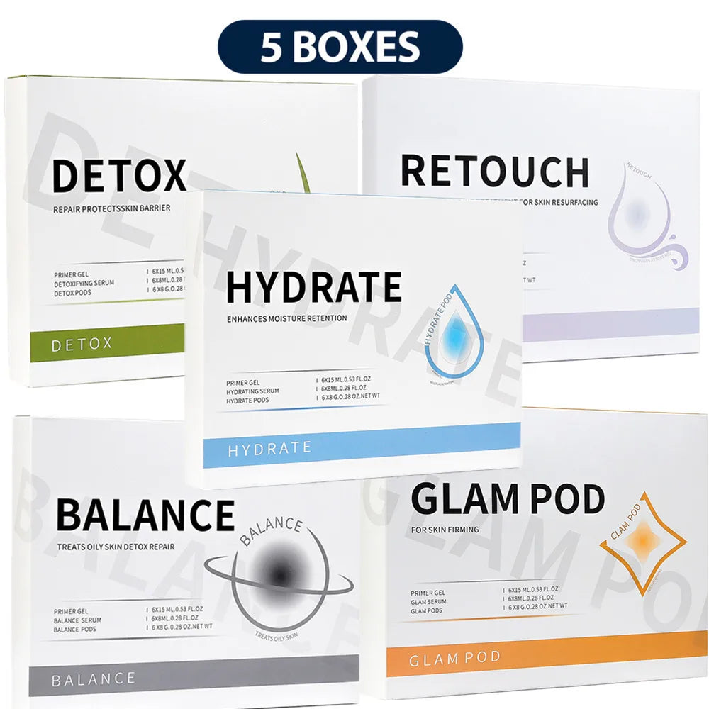 Glam Pod CO₂ Revive Capsules – Skin Renewal Boost